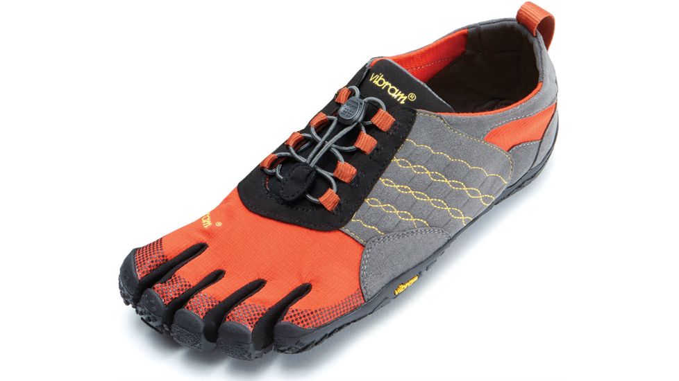 Vibram FiveFingers Trek Ascent Hiking Shoe - Men's-Grey/Red/Black-Medium-47