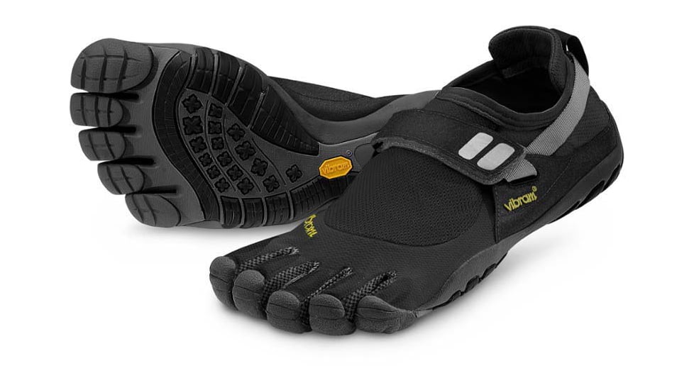 Vibram FiveFingers TrekSport - Mens, Black/Charcoal, 38 EU, M448538
