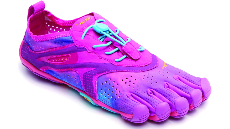 V-Run Road Running Shoe - Womens-Purple/Blue-Medium-37