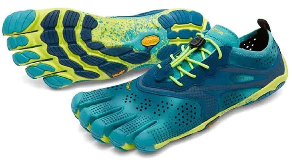 Vibram FiveFingers V-Run - Womens, Teal/Navy, 35 EU, 18W700135