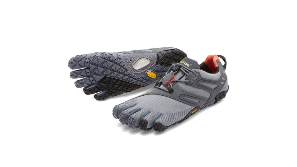Vibram FiveFingers V-Trail, Grey/Black/Orange, 39 EU 17M690239