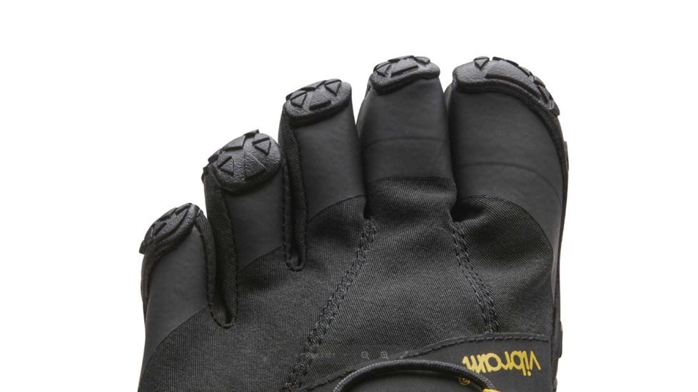 Vibram FiveFingers V-Trail 2.0 Camp Shoe, Five Fingers - Mens, Black/Yellow, 45, 19M760145