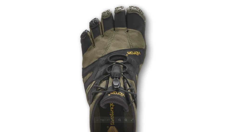 Vibram FiveFingers V-Trail 2.0 Camp Shoe, Five Fingers - Mens, Ivy/Black, 47, 19M760247
