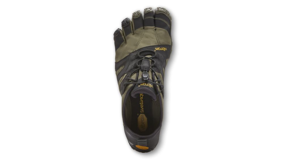 Vibram FiveFingers V-Trail 2.0 - Mens, Ivy/Black, 41, 19M760241