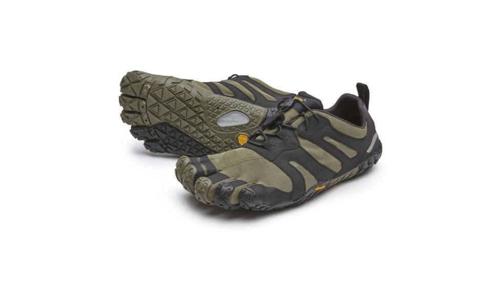 Vibram FiveFingers V-Trail 2.0 - Mens, Ivy/Black, 41, 19M760241