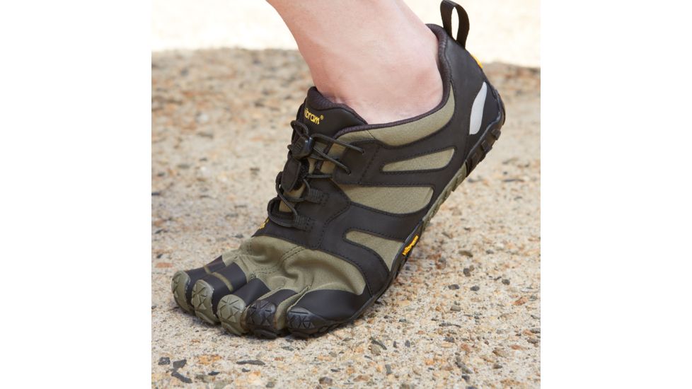 Vibram FiveFingers V-Trail 2.0 - Mens, Ivy/Black, 41, 19M760241