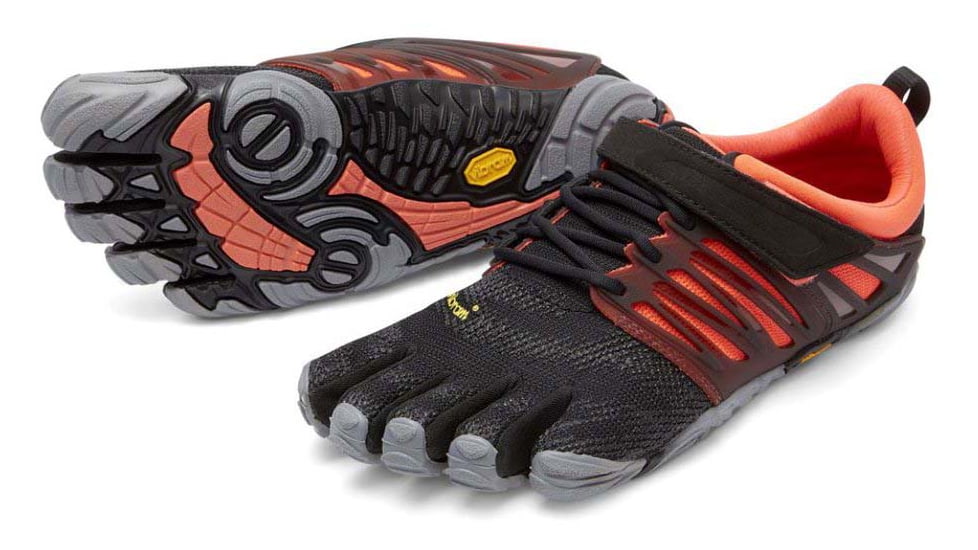 Vibram FiveFingers V-Train - Womens, Black/Coral/Grey, 36 EU, 17W660436
