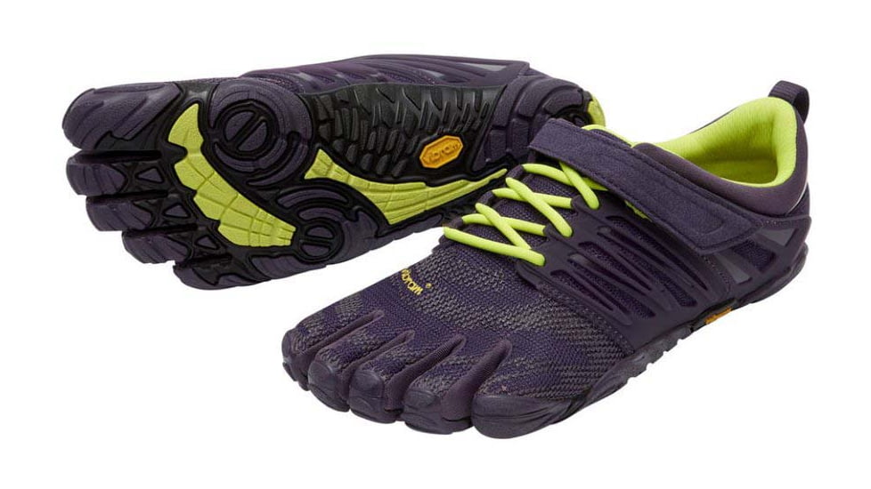 Vibram FiveFingers V-Train - Womens, Nightshade/Safety Yellow, 35 EU, 17W660635