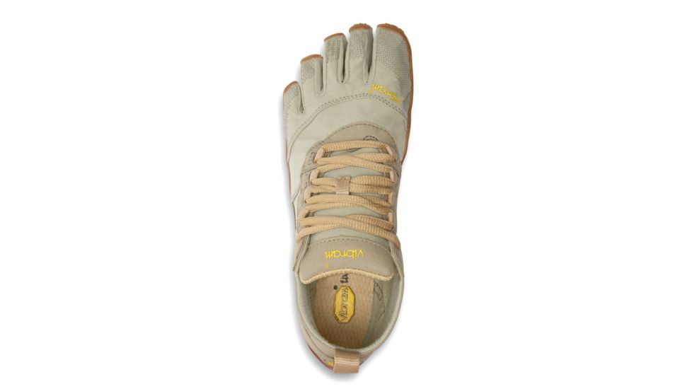 Vibram FiveFingers V-Trek Camp Shoe, Five Fingers - Women's, Khaki/Gum, 39, 18W740339