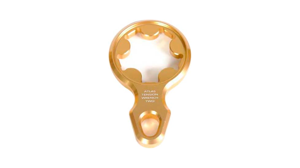 Victor Company Atlas Tension Wrench P2, Gold, ATWP2-GLD