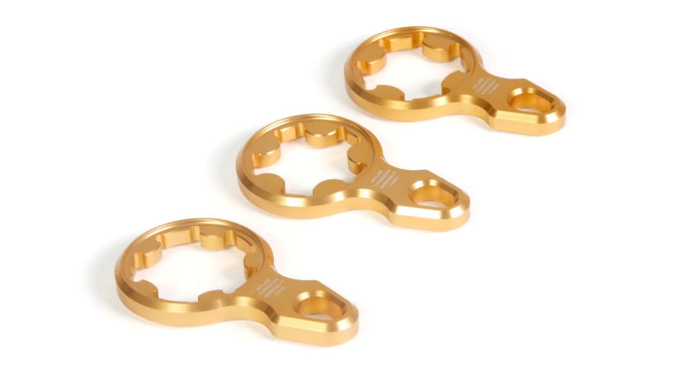 Victor Company Atlas Tension Wrench P3, Gold, ATWP3-GLD