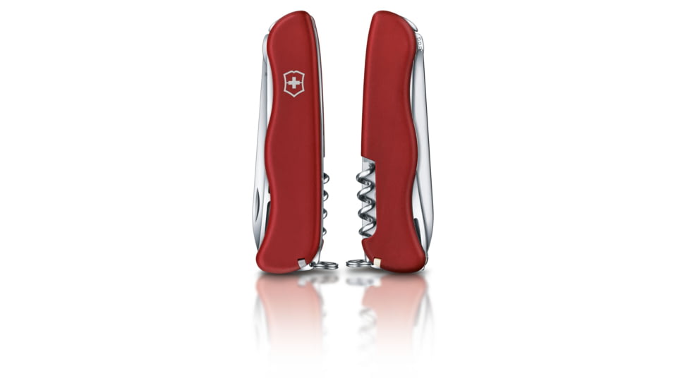 Victorinox Cheese Master Swiss Pocket Knife, Serrated, Red, 0.8313.W