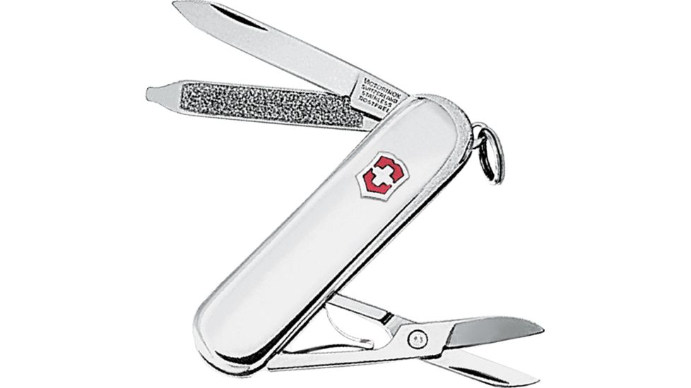 Victorinox Classic SD Sterling Swiss Army Knife Polished 0.6221.75