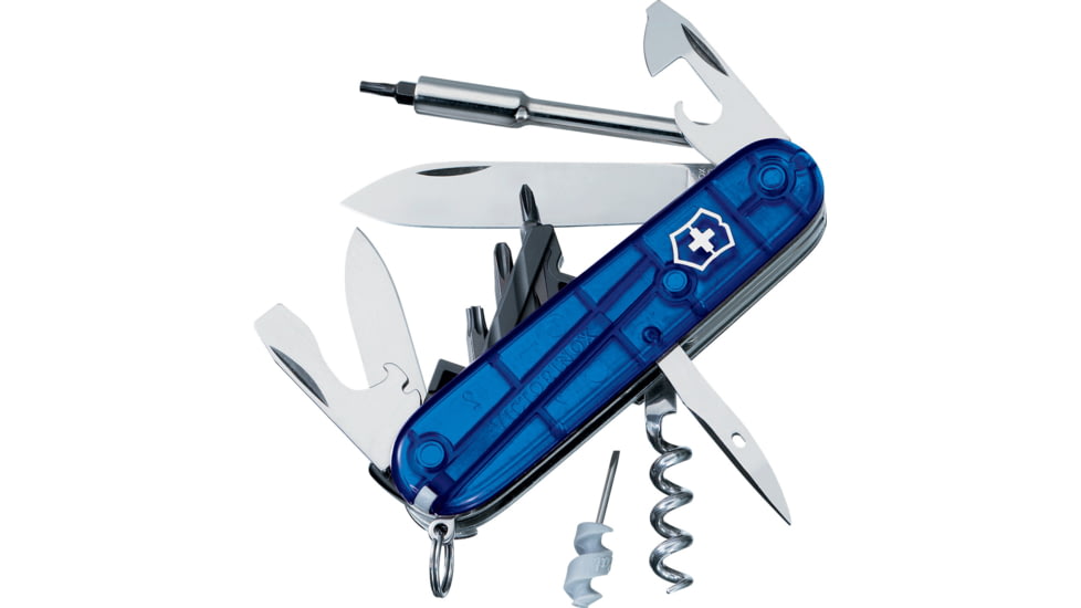 Victorinox CyberTool 29 Translucent Swiss Army Knife Sapphire 54939