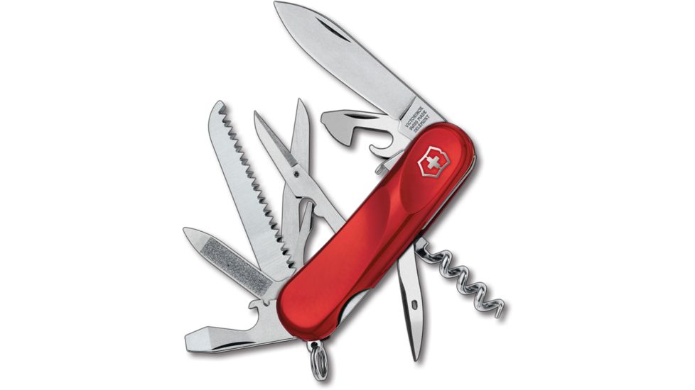 Victorinox Evolution S17 Swiss Army knife, Red, 2.5in. 2.3913.SEUS2