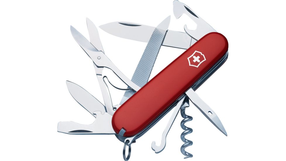 Victorinox Mountaineer Swiss Army Knife Red 54821