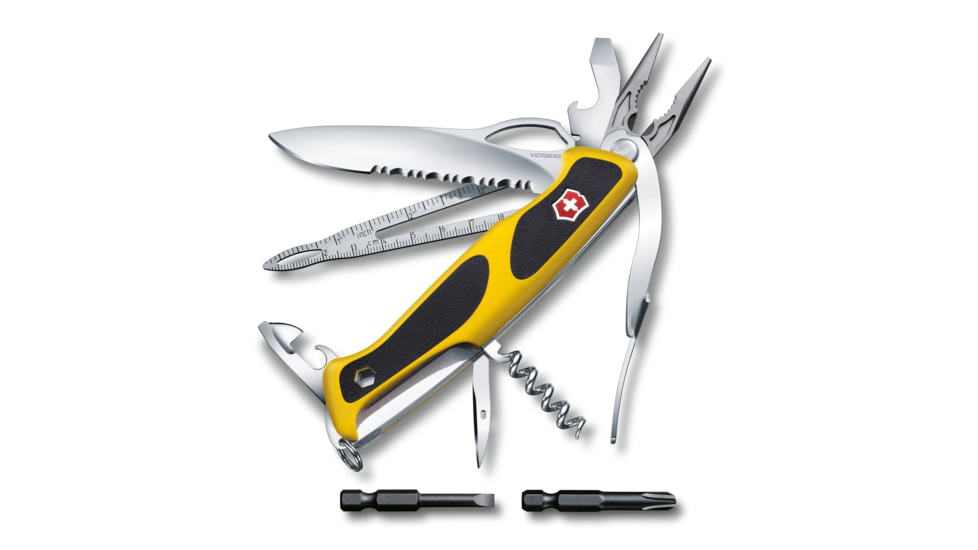 Victorinox RangerGrip Boatsman, Yellow/Black, 130mm, 0.9798.MWC8-X2