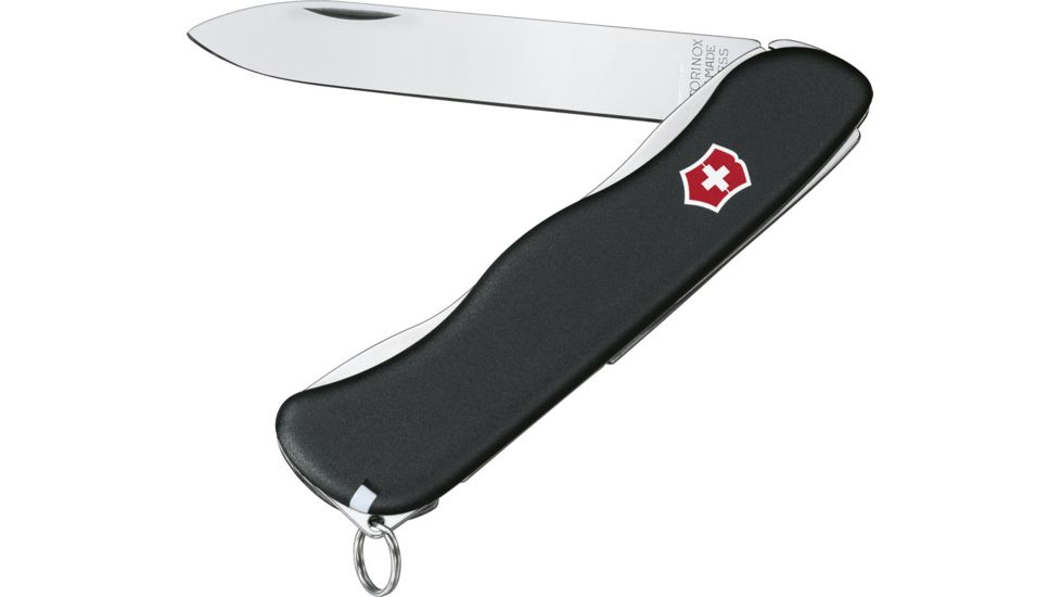 Victorinox Sentinel Clip Swiss Army Knife Black 54882