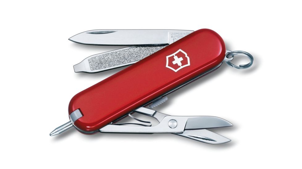 Victorinox Signature Pocket Knife-Red