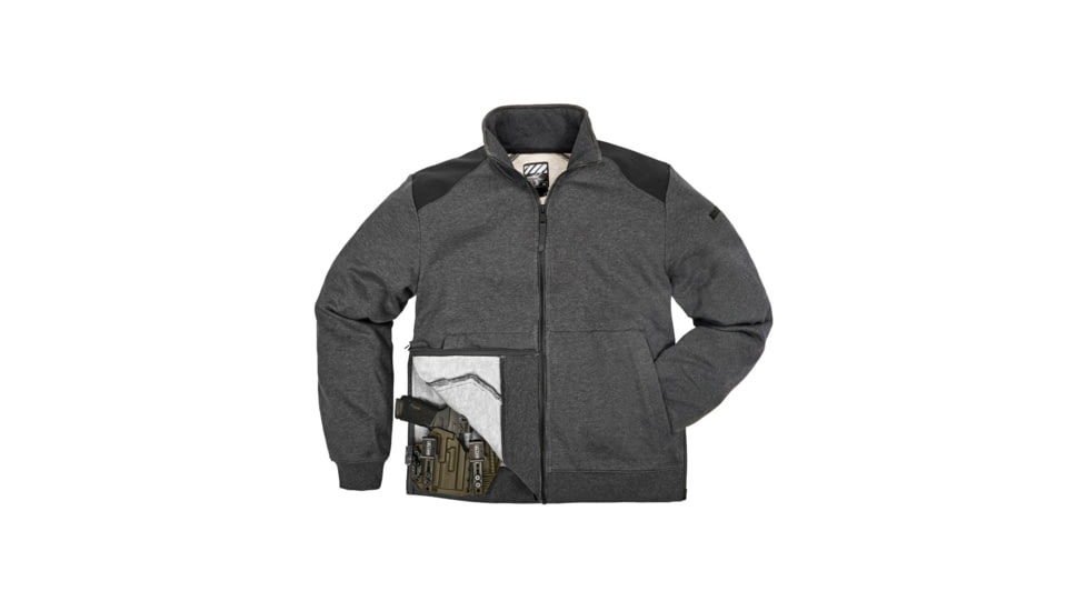 Viktos Navarone Fleece Jacket, Black, Medium, 1305303