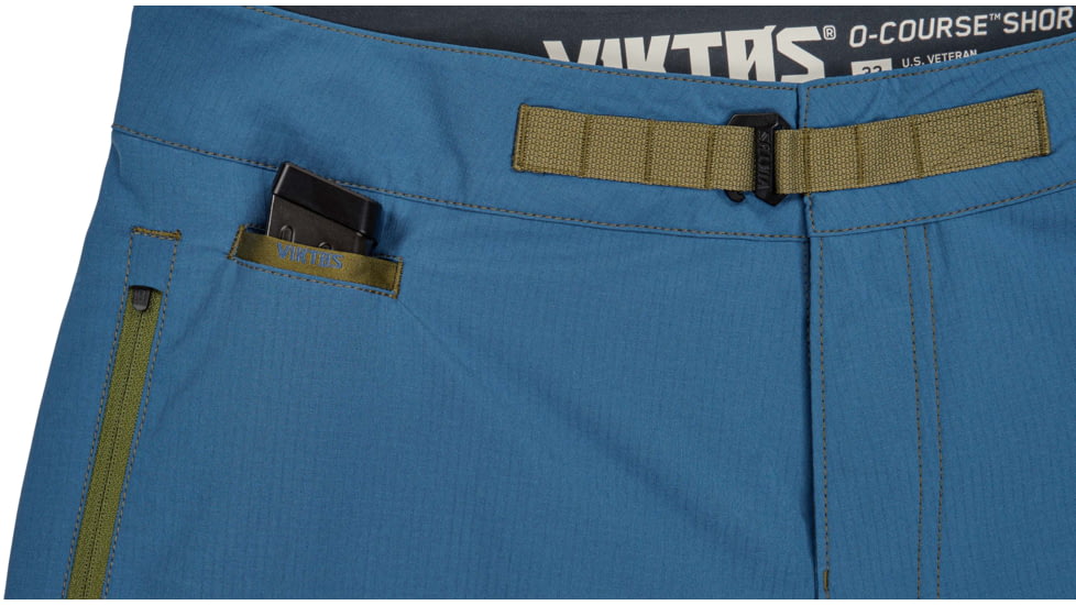 Viktos Ocourse Tactical Shorts - Mens, Blue, 38, 1605305