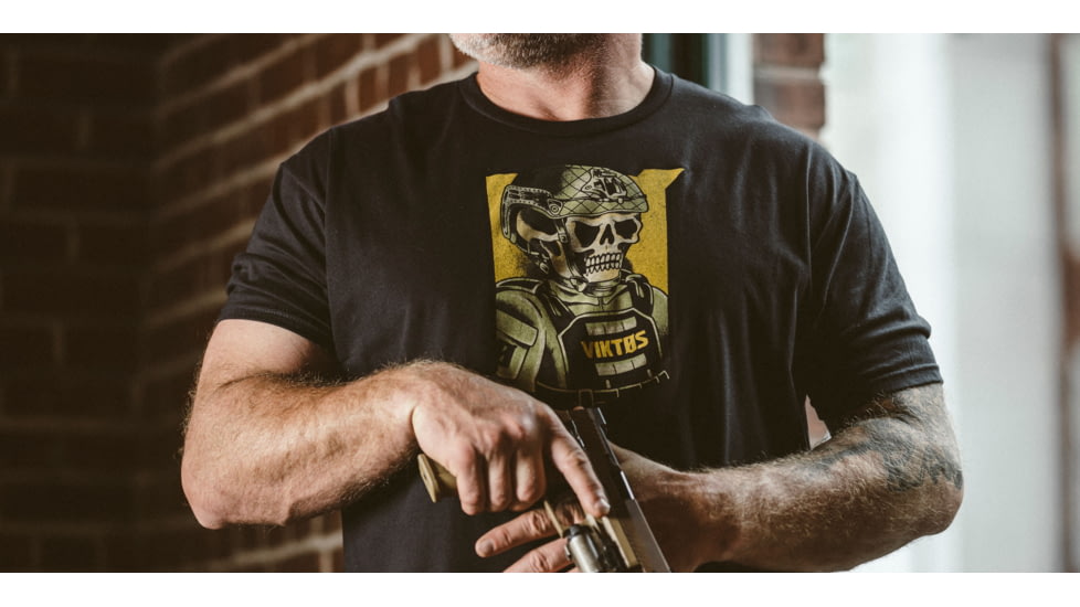 Viktos Soldier Jerry TShirts Mens, Black, Extra Large, 1811605