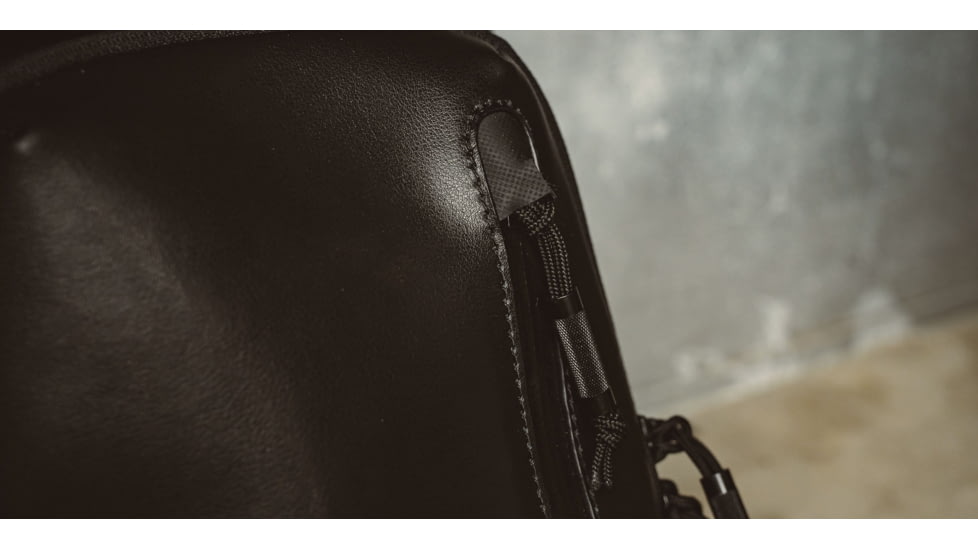 Viktos Upscale 3 Leather SlingBag, Black, 15x7x5 inch, 2102401
