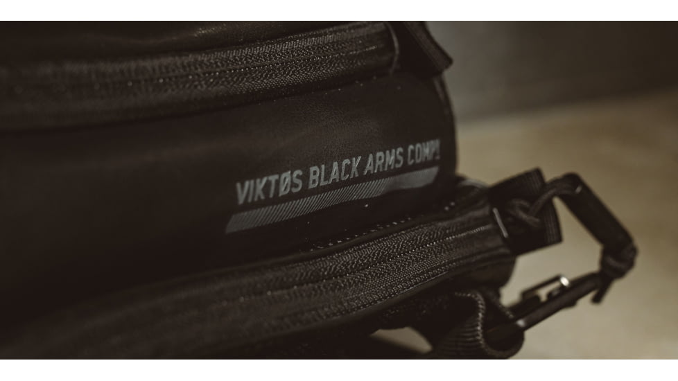 Viktos Upscale 3 Leather SlingBag, Black, 15x7x5 inch, 2102401