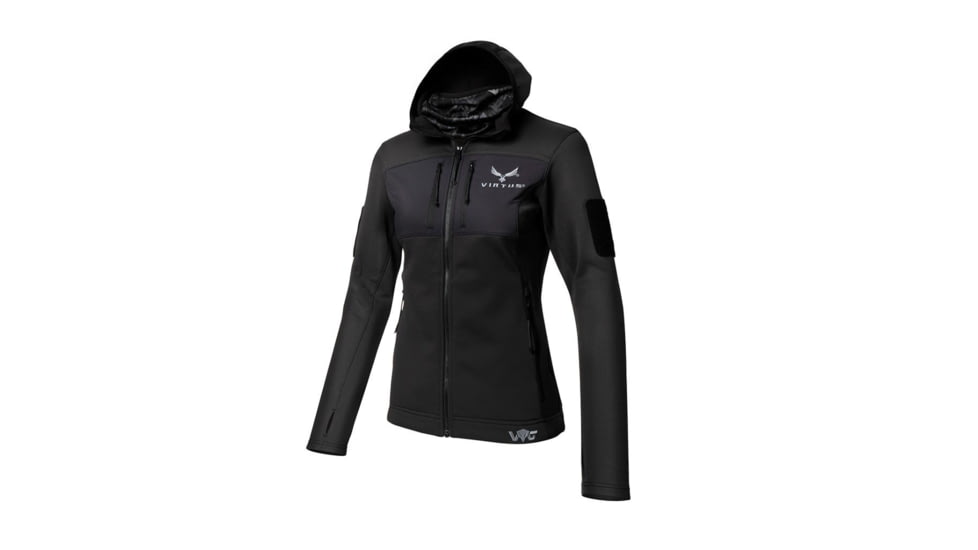 Virtus Helios Base Layer Jacket - Womens, Black, Extra Small, NSN Not applicable VR.30717201.01BKNYGR.XS