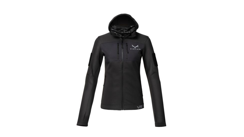 Virtus Helios Base Layer Jacket - Womens, Black, Extra Small, NSN Not applicable VR.30717201.01BKNYGR.XS