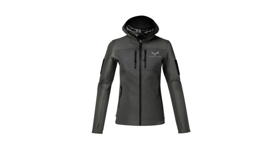 Virtus Helios Base Layer Jacket - Womens, Grey, Extra Small, NSN Not applicable VR.30717201.02GREKBK.XS
