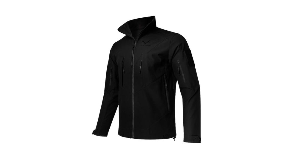 Virtus LEAF Astraes Mid Layer Jacket - Mens, Black, 2XL, NSN Not applicable VR.40817101.01BK00BK.XXL