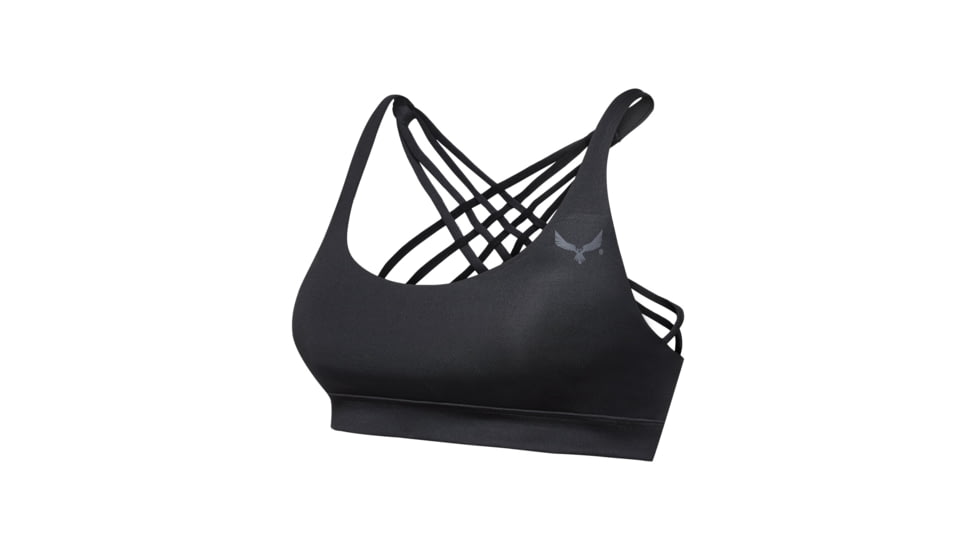 Virtus Outdoor Group Jade Sports Bra - Womens, Jet Black, Large, AA1WATF015PA0L