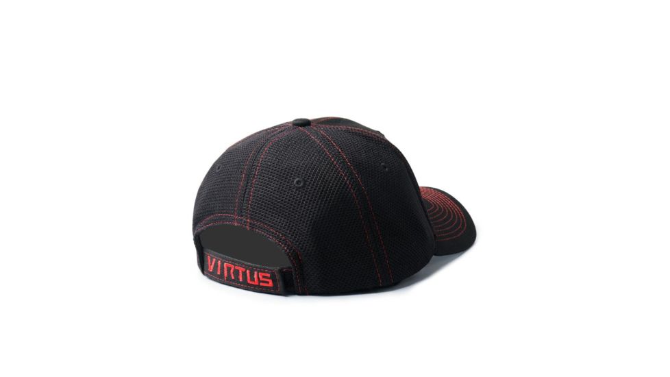 Virtus Yorio Red - Ball Cap Black Red Eagle, Large, NSN Not applicable VR.20117302.02BKRD00.L