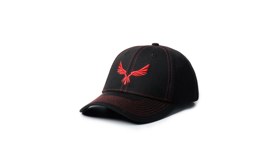 Virtus Yorio Red - Ball Cap Black Red Eagle, Large, NSN Not applicable VR.20117302.02BKRD00.L