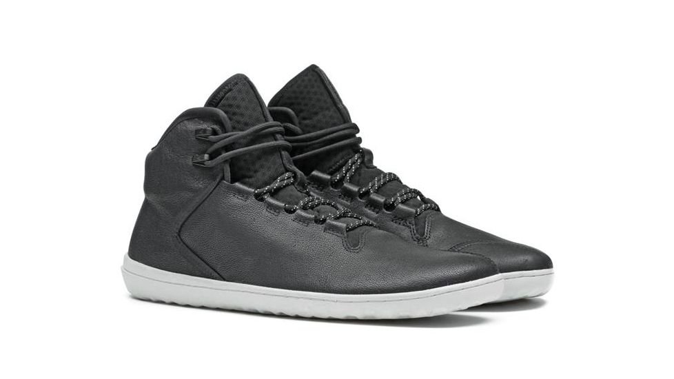 Vivobarefoot Borough Luxury Sneaker Boot - Mens, Black, 44, 300095-0144