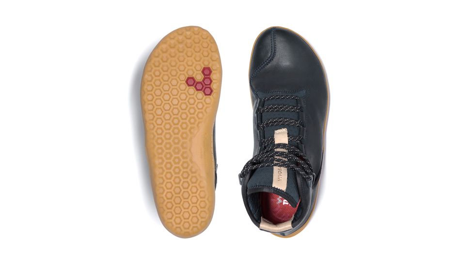 Vivobarefoot Borough Luxury Sneaker Boot - Mens, Indigo, 46, 300095-04-46