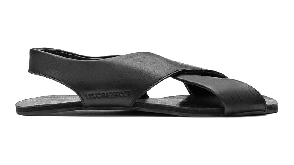 Vivobarefoot Duo Sandal - Womens, Black, 40, 200133-01-40