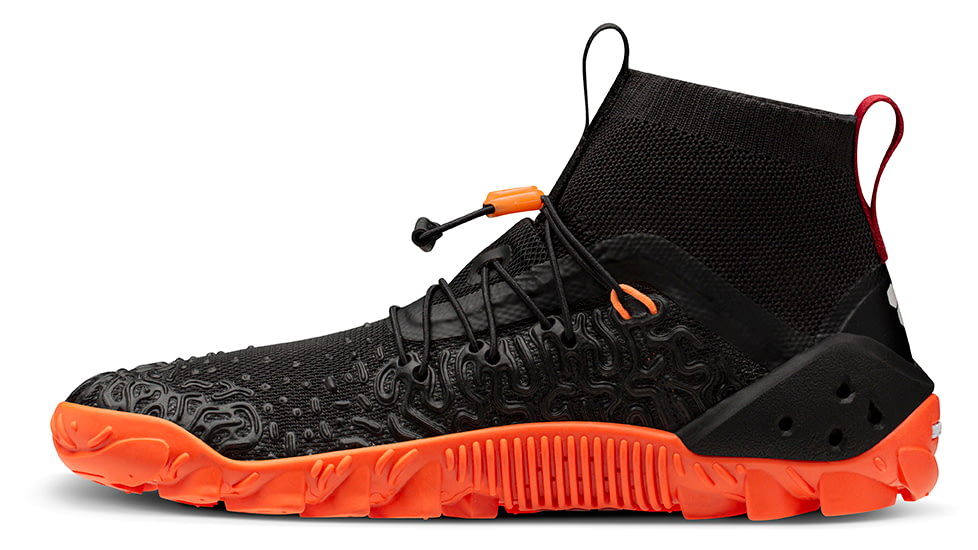 Vivobarefoot Esc Tempest Trailrunning Shoes - Womens, Black Orange, 39, 200086-0339