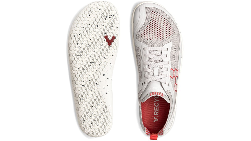 Vivobarefoot Geo Racer Knit Road Running Shoes - Mens, Moonstone, 40, 302054-0240