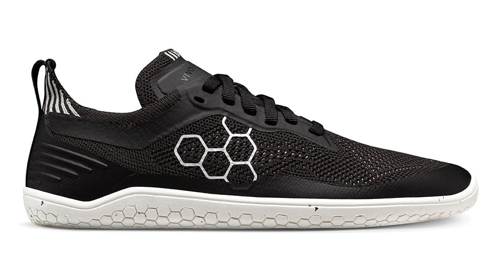 Vivobarefoot Geo Racer Knit Road Running Shoes - Womens, Obsidian, 43, 202054-0143