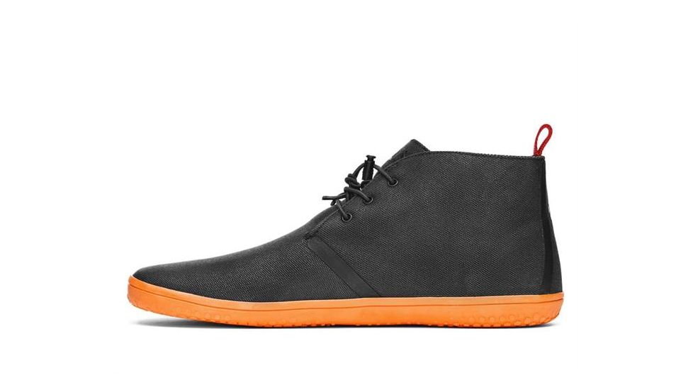 Vivobarefoot Gobi II Canvas Swimrun - Mens, Black/Orange, 45, 300041-16-45