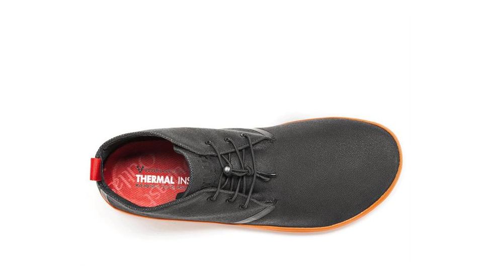 Vivobarefoot Gobi II Canvas Swimrun - Mens, Black/Orange, 45, 300041-16-45