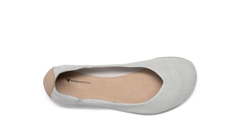 Vivobarefoot Jing Jing Ii Eco Suede - Womens, Vapour Blue, 36, 200017-01-36