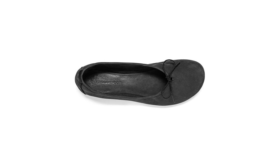 Vivobarefoot Jing Jing Lace Eco Suede Casual Shoe - Womens, Black, 35, 200016-24-35