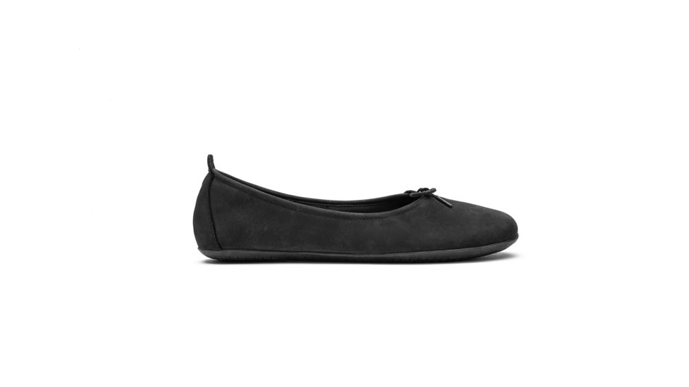 Vivobarefoot Jing Jing Lace Eco Suede Casual Shoe - Womens, Black, 35, 200016-24-35