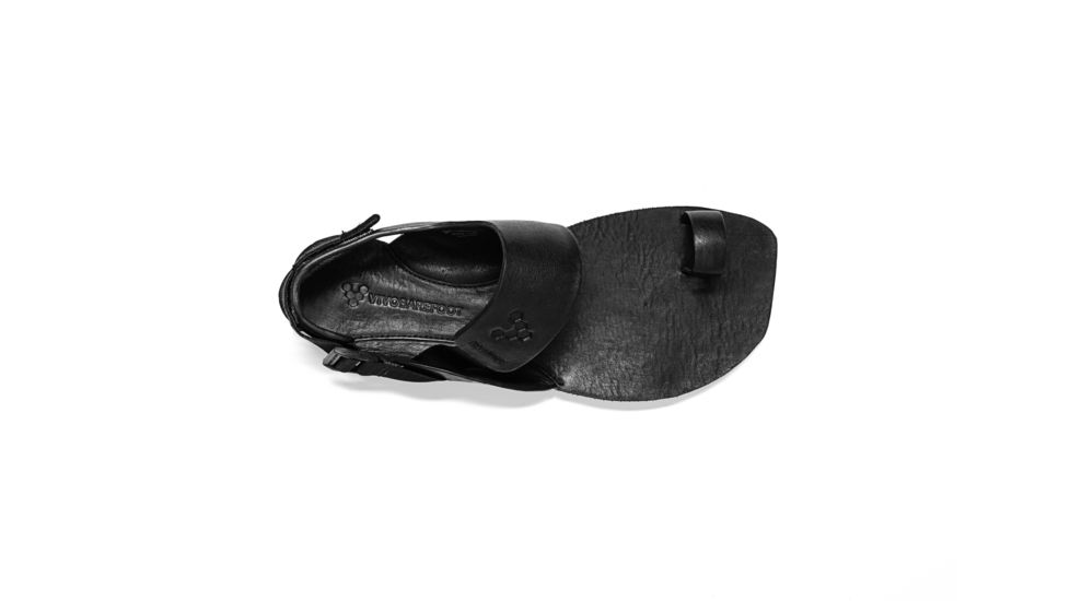 Vivobarefoot Kolhapuri Leather Elegant Sandal - Womens, Black/Hide, 42, 200064-02-42