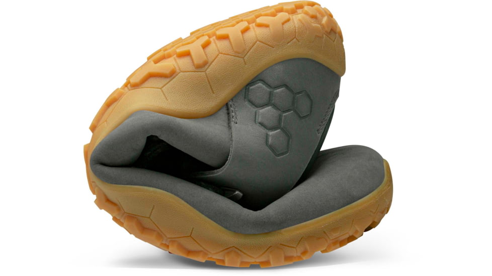 Vivobarefoot Magna Trail Leather WMK FG Hiking Shoes - Womens, Graphite, 7 US, 200156-01-37