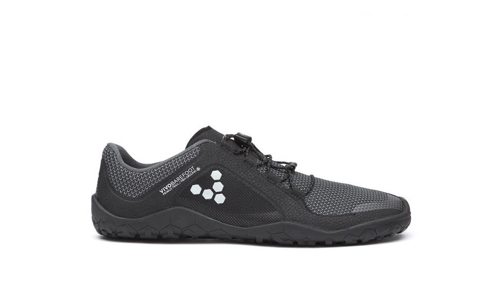 Vivobarefoot Primus FG Trail Running Shoes - Mens, Black/Charcoal, 43, 300059-04-43