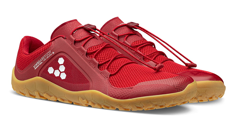 Vivobarefoot Primus FG Trail Running Shoes - Mens, Red Gum, 44 Euro, 300121-02-44